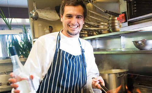 Fiasco chef Stefano Mazzina is all smiles after learning the Jetty strip restaurant won the top regional award for an Italian restaurant. Fiasco chef Stefano Mazzina is all smiles after learning the Jetty strip restaurant won the top regional award for an Italian restaurant.